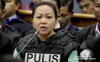 <p><strong>WHERE'S THE THREAT?</strong> The Sandiganbayan challenged on Monday (March 19, 2018) jailed businesswoman Janet Lim Napoles, the alleged brains behind the PHP10-billion pork barrel and PHP900-million Malampaya fund scams, to prove her claims of harassment and threats, the reasons her lawyers are asking for her transfer to the Witness Protection Program. <em>(File Photo)</em></p>
